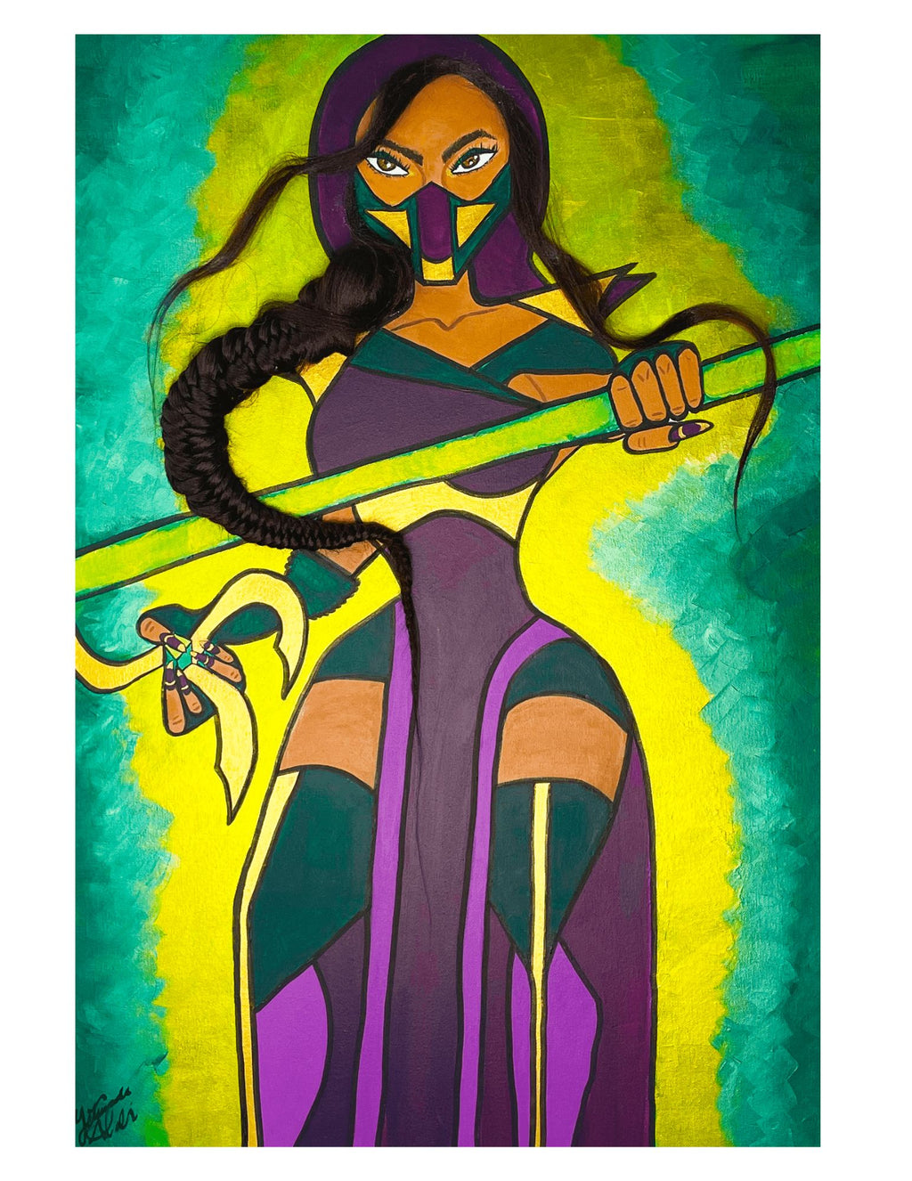 Finish Him Original Artwork