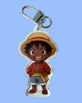 Black Luffy Keychain