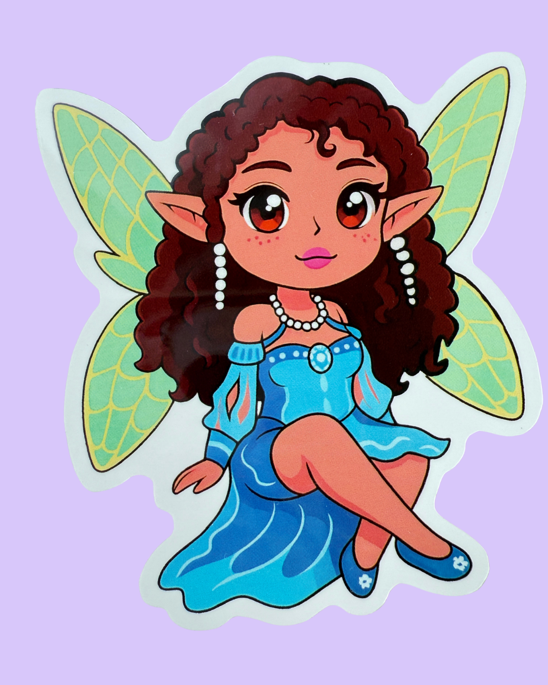 Fern Fairy Sticker