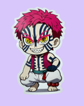 Akaza Sticker