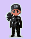 Janet Jackson- Rhythm Nation Sticker