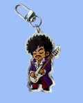 Purple Rain- Prince Keychain