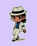 Michael Jackson- Smooth Criminal Sticker