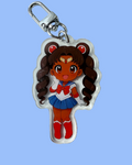 Black Sailor Moon Keychain