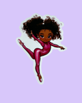 Dancing Doll #1 Sticker