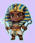 King Tut Sticker