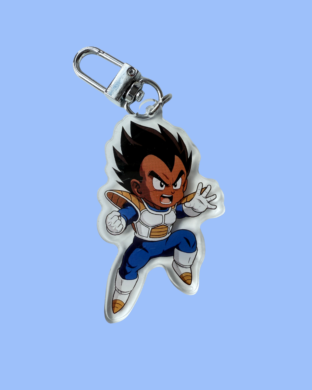 Black Vegeta Keychain